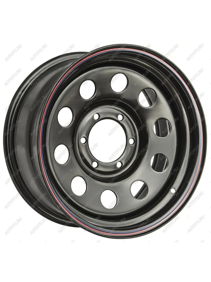 Диск усиленный стальной черный 6x139,7 7xR17 d110 ET+30 OFF-ROAD Wheels 1770-63910bl-30  с доставкой в г. Керчь