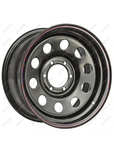 Диск усиленный стальной черный 6x139,7 8xR16 d110 ET+30 OFF-ROAD Wheels 1680-63910bl-30