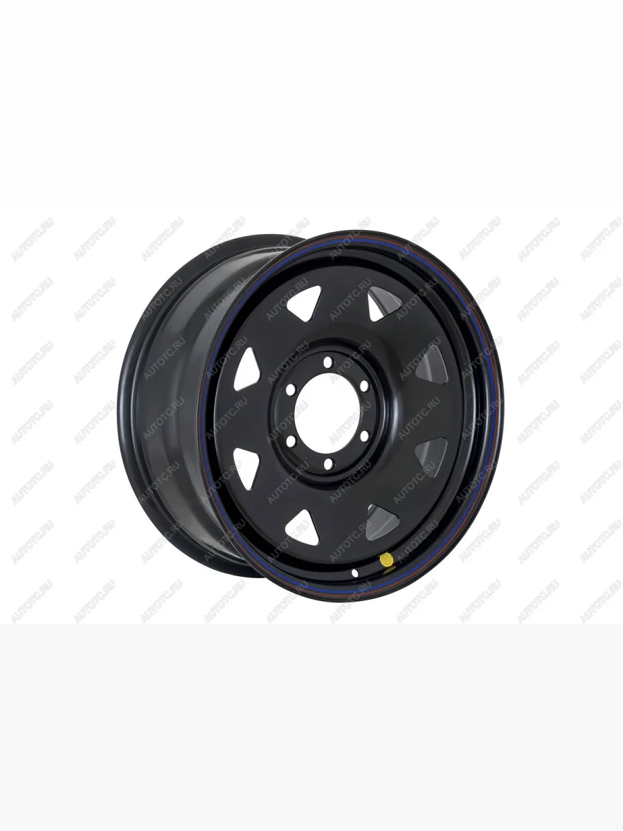 Диск стальной усиленный (6x139,7 8xR18 d110 ET+30) (треугольник) OFF-ROAD Wheels  Mitsubishi L200 (1996-2005), Mitsubishi Pajero Sport (1996-2004), Toyota Land Cruiser (1989-1997) (черный)  в Воронеже Воронежской области