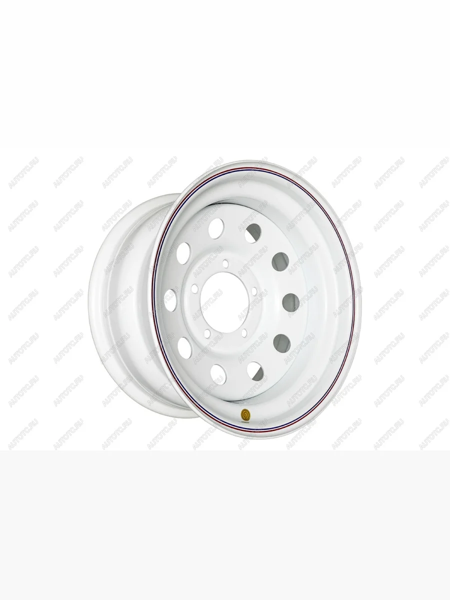 Диск усиленный УАЗ стальной белый 5x139,7 8xR16 d110 ET+15 OFF-ROAD Wheels 1680-53910wh-15  с доставкой в г. Керчь