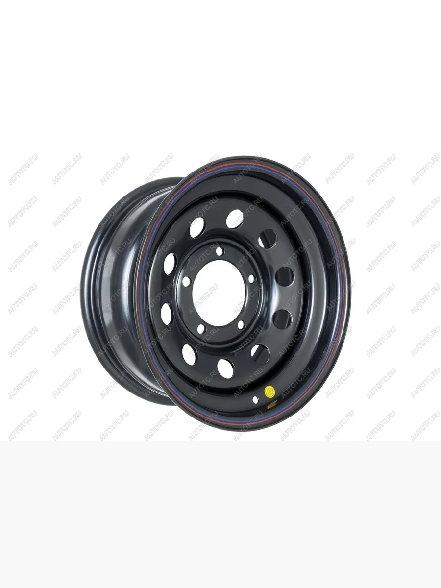 Диск усиленный стальной УАЗ (5x139,7 7xR15 d110 ET+25) OFF-ROAD Wheels  Уаз 315195 Хантер (2003-2025) (черный)  в Воронеже Воронежской области