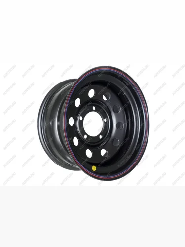 Диск усиленный стальной УАЗ (5x139,7 8xR16 d110 ET+15) OFF-ROAD Wheels (черный) Уаз 315195 Хантер - Патриот  3163 5 дв.