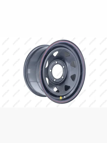 Диск усиленный стальной УАЗ (5x139,7 8xR16 d110 ET+15) (треугольник мелкий) OFF-ROAD Wheels (черный) Уаз 315195 Хантер - Патриот  3163 5 дв.