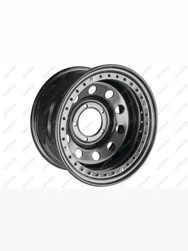 Диск усиленный стальной УАЗ (5x139,7 8xR16 d110 ET-24) (с бедлоком черный) OFF-ROAD Wheels (черный) Уаз 315195 Хантер - Патриот  3163 5 дв.