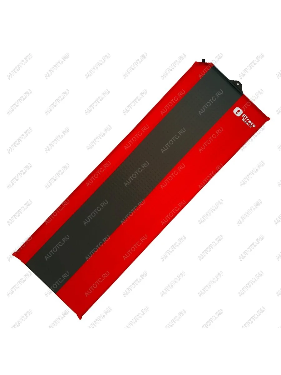 Коврик самонадувающийся BTrace Basic 4,183*51*3,8 см (КрасныйСерый) BTrace m0222  с доставкой в г. Керчь