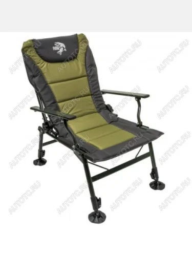 Кресло карповое УЛОВ с подлокотниками, регулируемое, до 130 кг ТОНАР м-0014