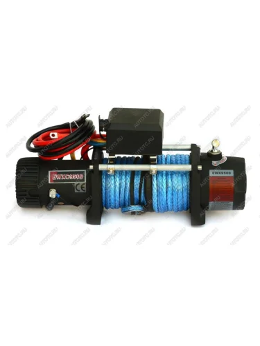 Лебёдка электрическая высокоскоростная (12V 9500 lbs 4350 кг) RUNVA (синтетический трос) GMC Yukon GMT1YC (2020-2025)