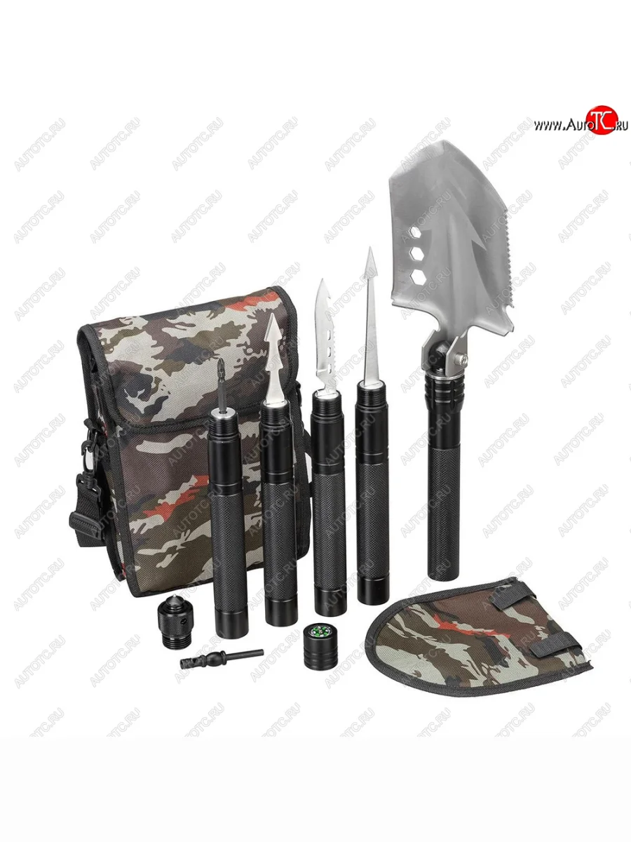 Лопата HELIOS складная многофункциональная 118 см HELIOS hs-hk-001  с доставкой в г. Керчь