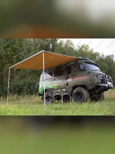 Маркиза автомобильная (2,5х2,5 м, механический привод) РИФ (корпус черный, тент песочный) BAW Tonic 33463 (2010-2016)