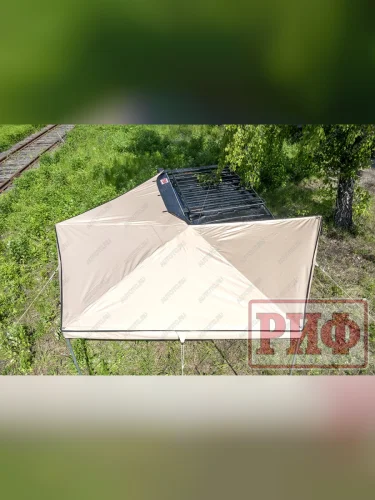 Маркиза автомобильная (веерная, 2,5х2 м, левая) РИФ 