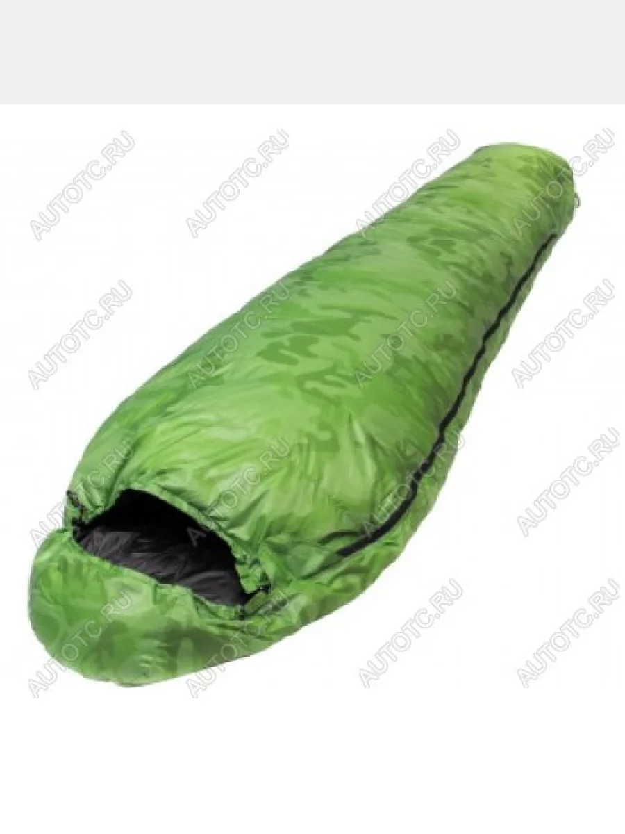 Мешок спальный Premier Fishing 210 х 80 см. (TПК: -10C), пуховый , зеленый, (ТК: 0C) HELIOS pr-sb-210x80-g  с доставкой в г. Керчь