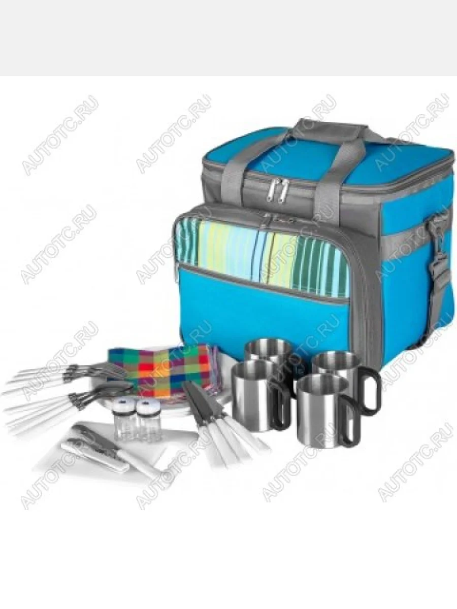 Набор для пикника на 4 персоны HELIOS HELIOS hs-811(4)bg  с доставкой в г. Керчь