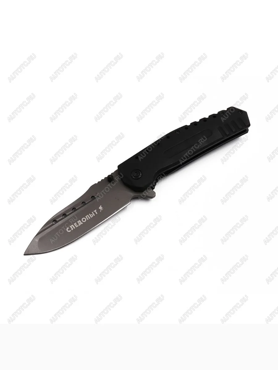 Нож туристический "СЛЕДОПЫТ" с зажимом, клинок 100 мм, в чехле СЛЕДОПЫТ pf-pk-11  с доставкой в г. Керчь