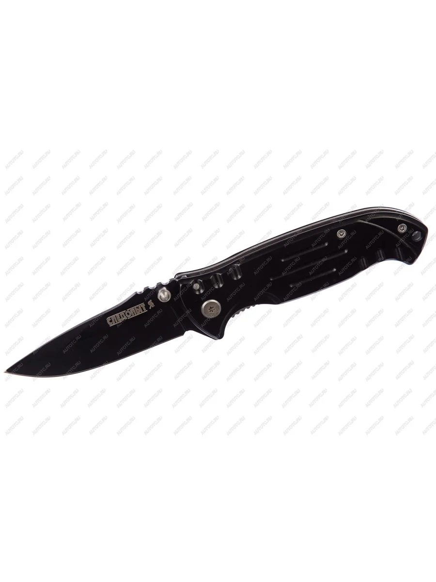 Нож туристический "СЛЕДОПЫТ" с зажимом, клинок 75 мм, на блистере СЛЕДОПЫТ pf-pk-14  с доставкой в г. Керчь