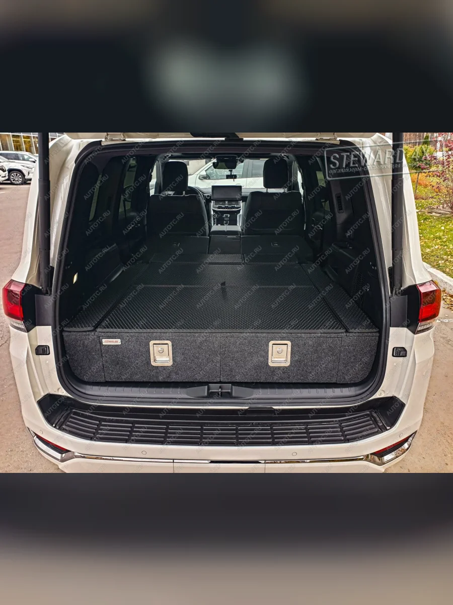 Органайзер в багажник "Премиум" для Toyota Land Cruiser 300 (5-ти местн. комплектации) РФ тлк300прем5  с доставкой в г. Керчь