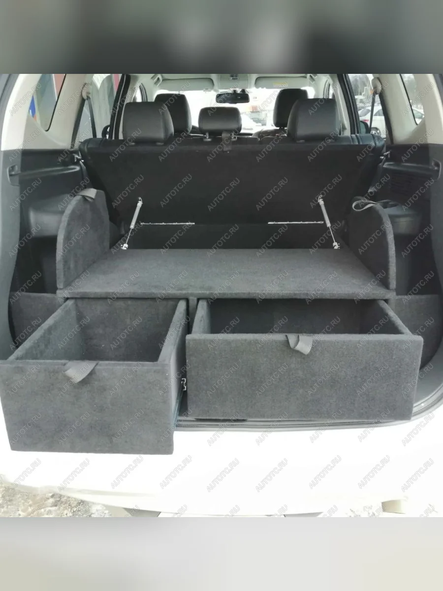 Органайзер-спальник в багажник Экспедиция  Mitsubishi Pajero Sport (2015-2021) QE  в Самаре Самарской области