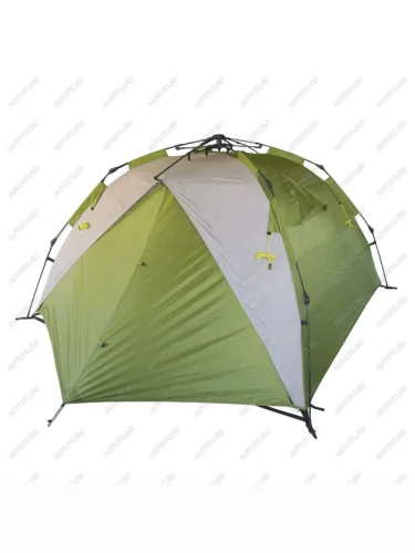 Палатка быстросборная 3 -местная BTrace Flex 3 (зелено-серая) 