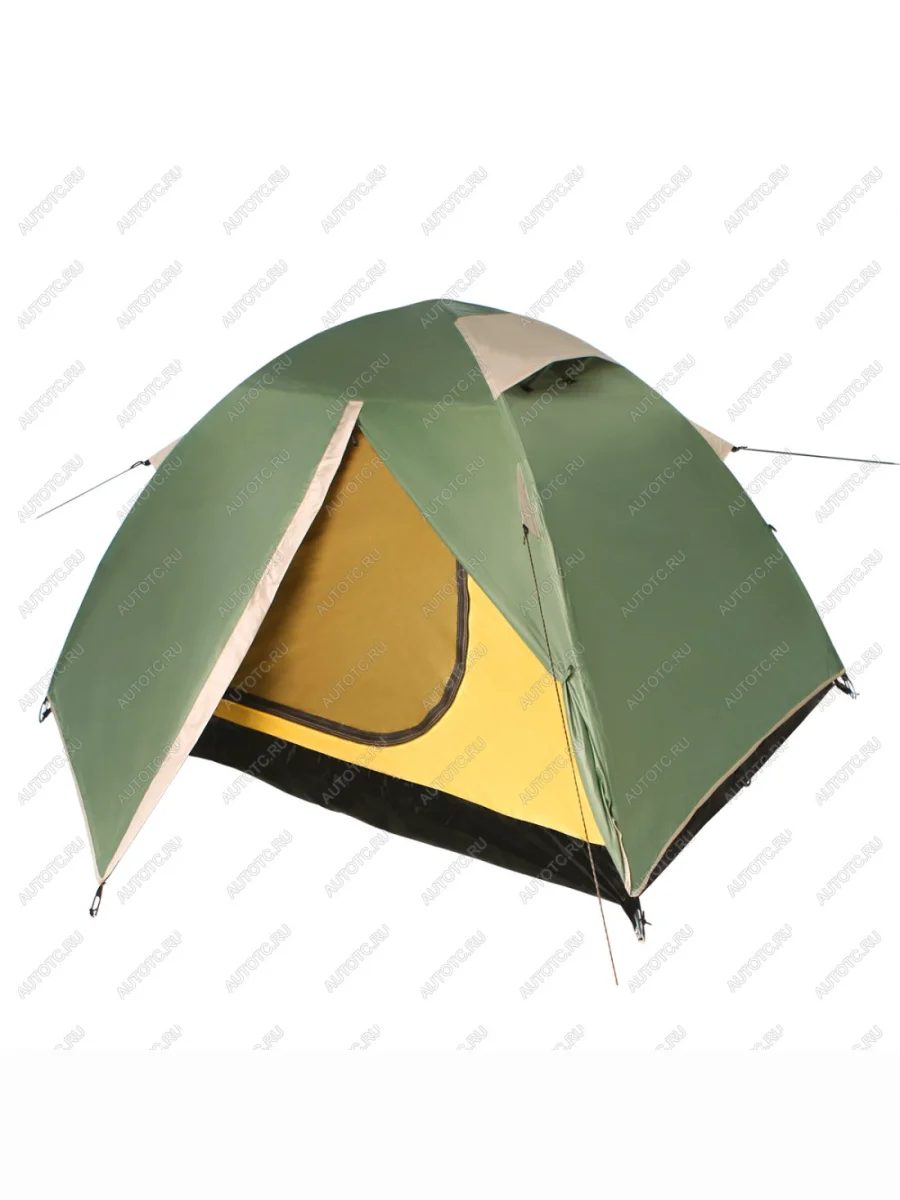 Палатка (2 места) BTrace Malm 2 Seat Toledo Mk1 седан (1991-1999) (Зеленый/Бежевый)  с доставкой в г. Пермь