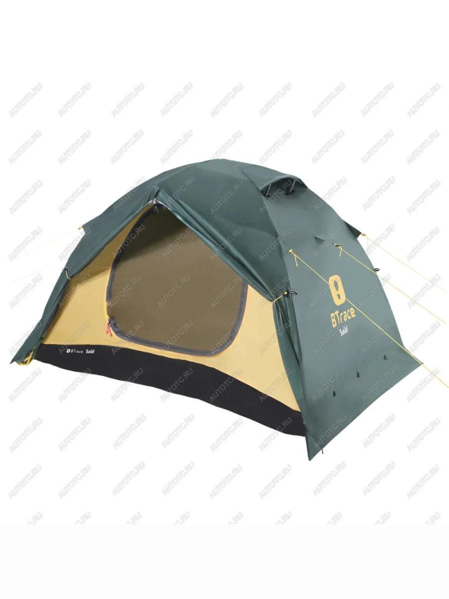 Палатка BTrace Solid 2+ ALU (Зеленый) BTrace t0494  в Воронеже Воронежской области