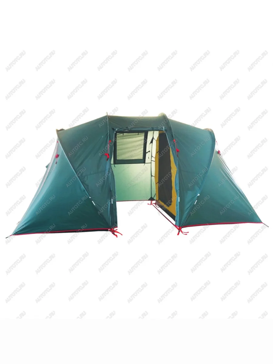Палатка (4 места) BTrace Tube 4 Big Seat Ibiza Mk2,6K хэтчбэк 3 дв. рестайлинг (1999-2002) (Зеленый/Бежевый)  с доставкой в г. Пермь