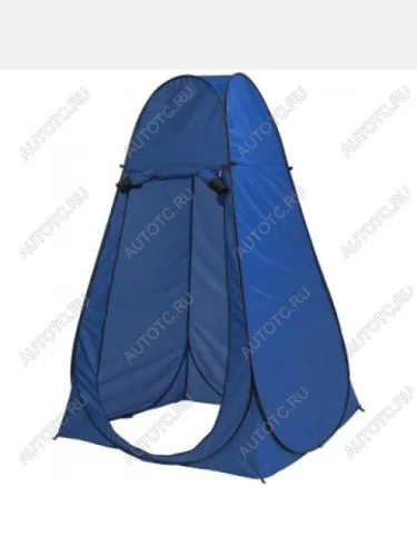 Палатка душ-туалет 120х120х180 см быстро раскрываемая PREMIER (синяя) КамАЗ 53213 (1979-2001)