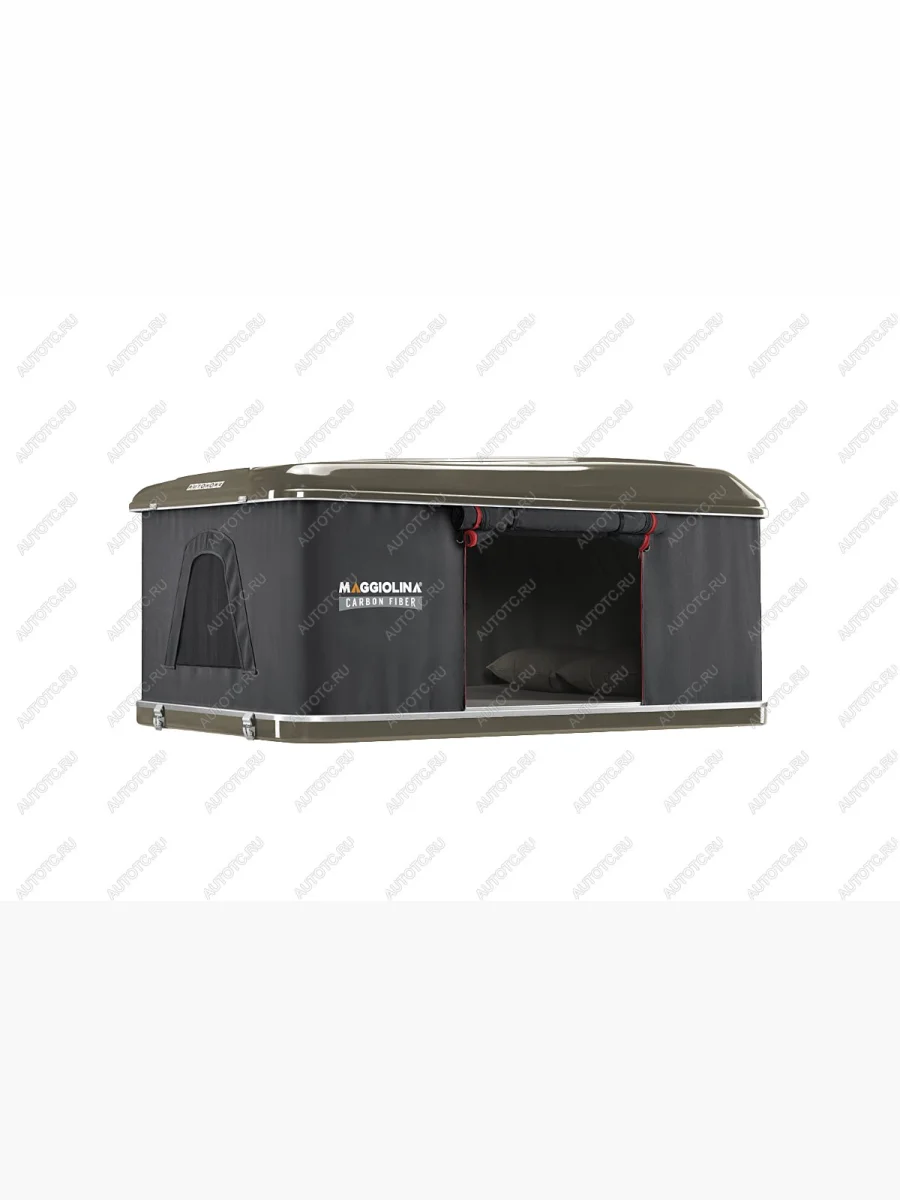 Палатка на крышу автомобиля AUTOHOME MAGGIOLINA CARBON FIBER SMALL, тент серый, лестница 215 мм AUTOHOME Zifer Italia S.r.l mcf-01  с доставкой в г. Керчь