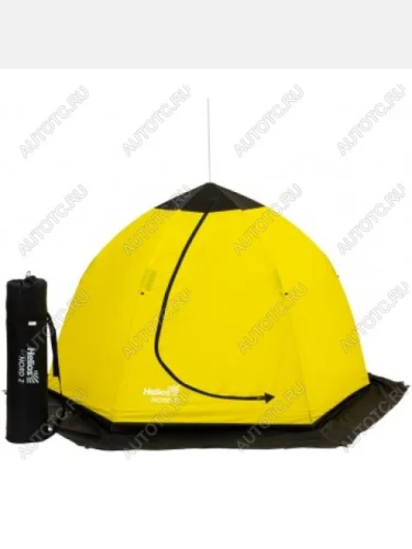 Палатка-зонт зимняя с дышащим верхом 1-2-местная HELIOS NORD-2 (желтый/черный) Seat Toledo Mk1 седан (1991-1999)
