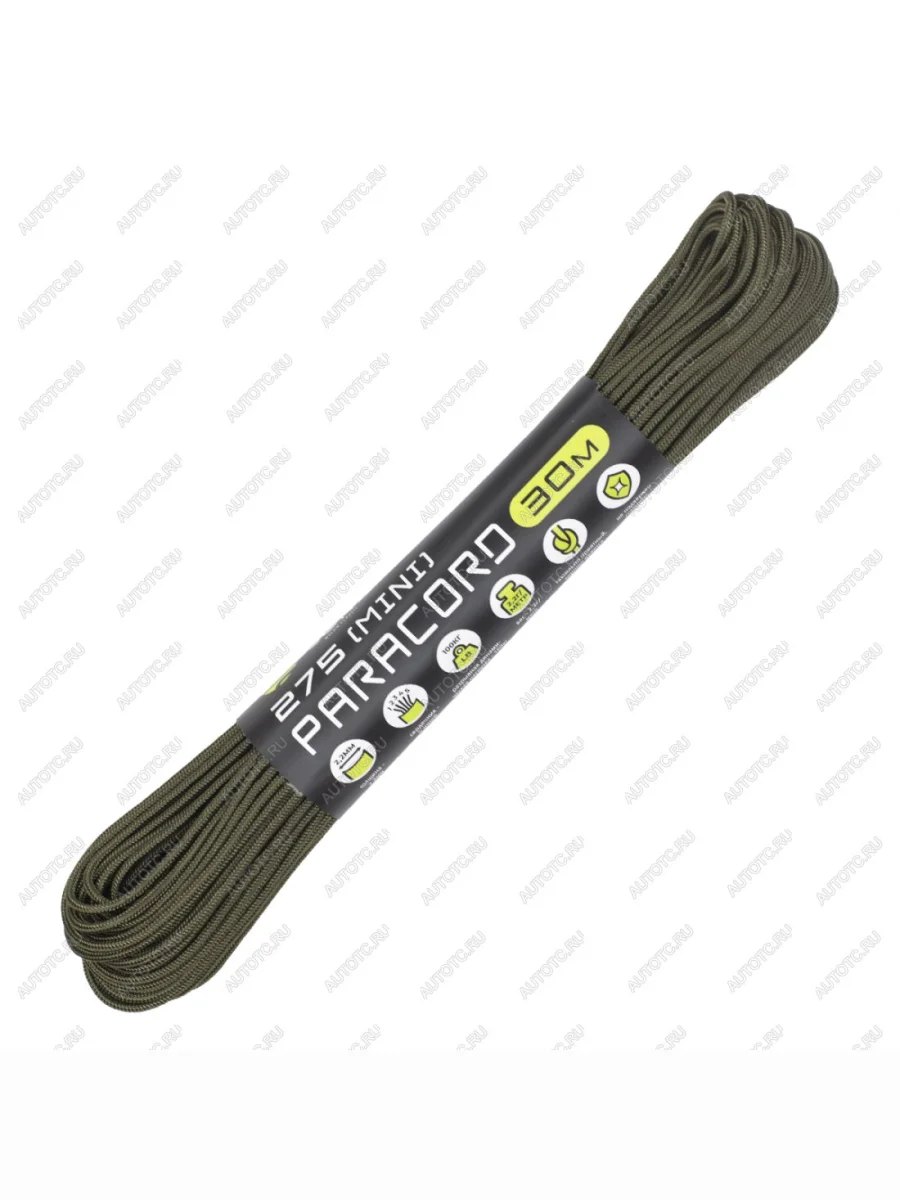 Паракорд 275 (мини) CORD nylon 30м (army green) CORD 275.n30.a.gr  с доставкой в г. Керчь