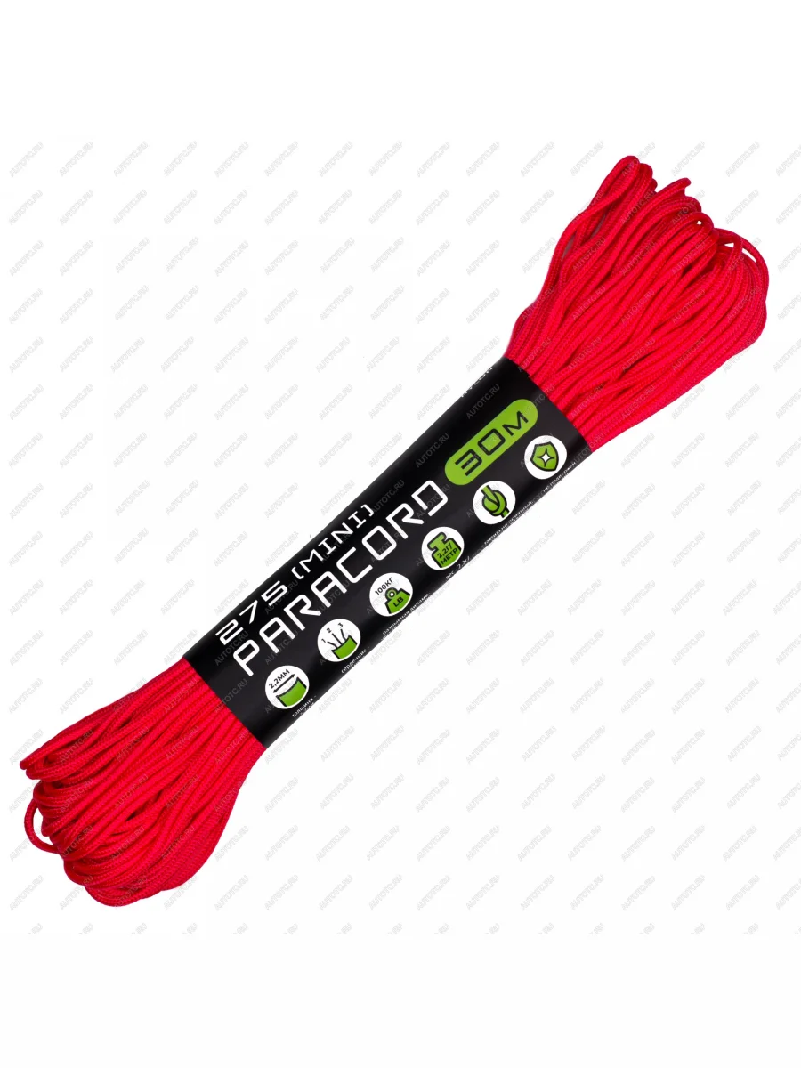 Паракорд 275 (мини) CORD nylon 30м (neon pink) CORD 275.n30.n.p  с доставкой в г. Керчь