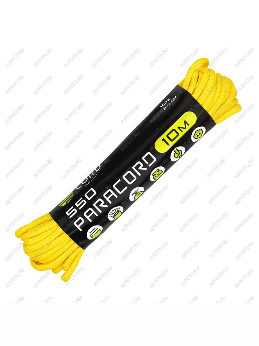 Паракорд 550 CORD nylon 10м (lemon) CORD 550.n10.l.y  с доставкой в г. Керчь