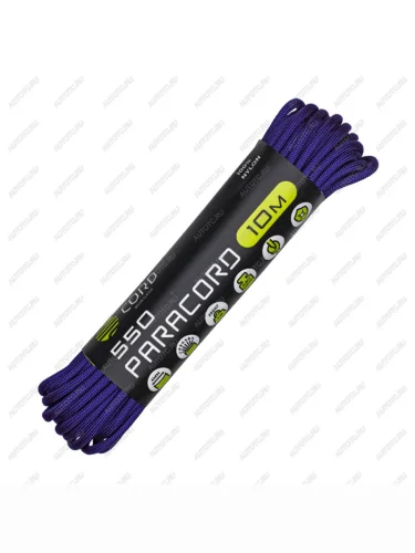 Паракорд 550 CORD nylon 10м (purple) CORD 550.n10.pp