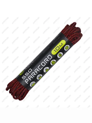 Паракорд 550 CORD nylon 10м (red snake) CORD 550.n10.r.sn