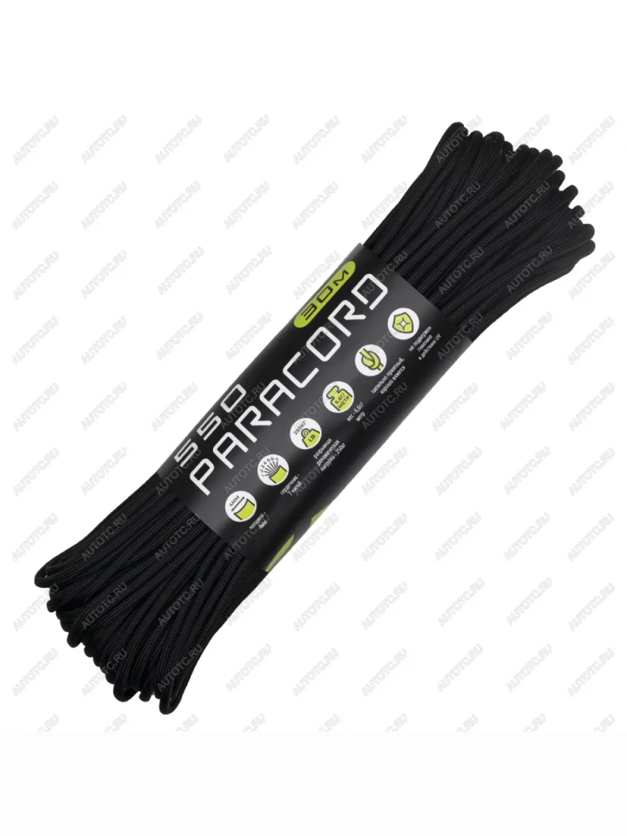 Паракорд 550 CORD nylon 30м (black) CORD 550.n30.b  с доставкой в г. Керчь