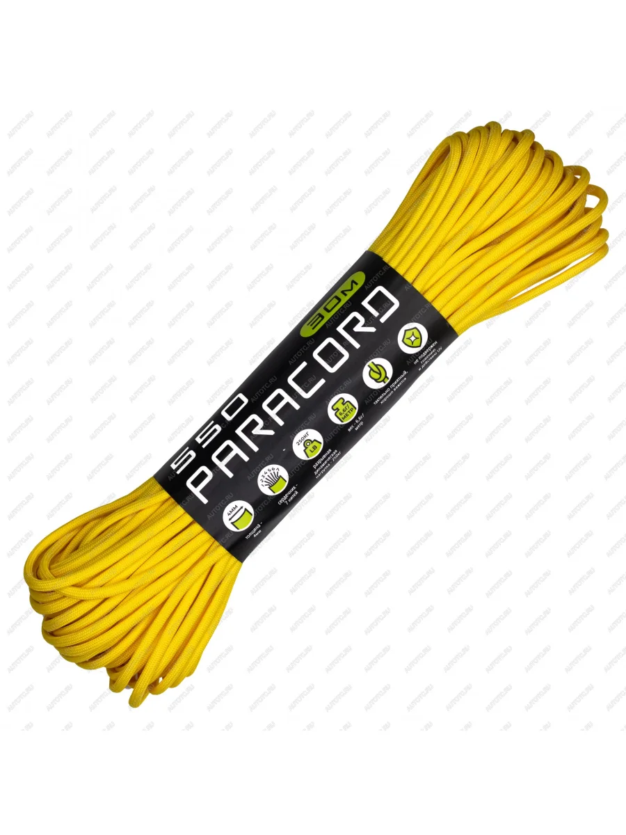 Паракорд 550 CORD nylon 30м (lemon) CORD 550.n30.l.y  с доставкой в г. Керчь