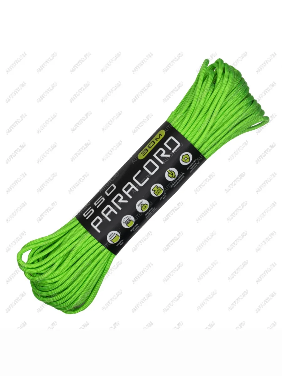 Паракорд 550 CORD nylon 30м (neon green) CORD 550.n30.n.gr  с доставкой в г. Керчь
