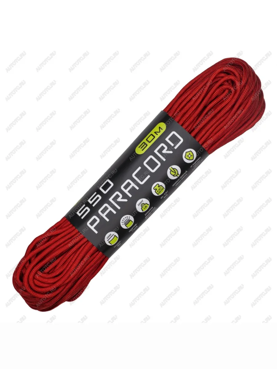 Паракорд 550 CORD nylon 30м (red) CORD 550.n30.r  с доставкой в г. Керчь