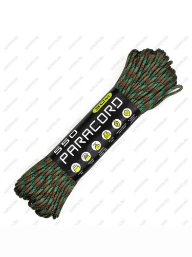 Паракорд 550 CORD nylon 30м (survival camo) CORD 550.n30.srw.kmf