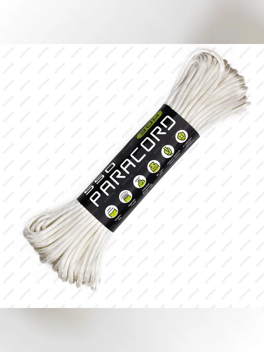 Паракорд 550 CORD nylon 30м (white) CORD 550.n30.w  с доставкой в г. Керчь