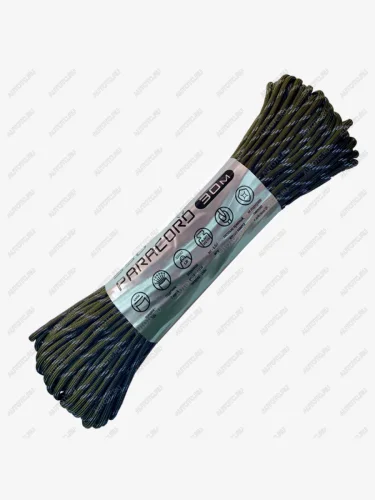 Паракорд 550 CORD nylon 30м световозвращающий (army green) CORD 550.n30.lm.a.gr