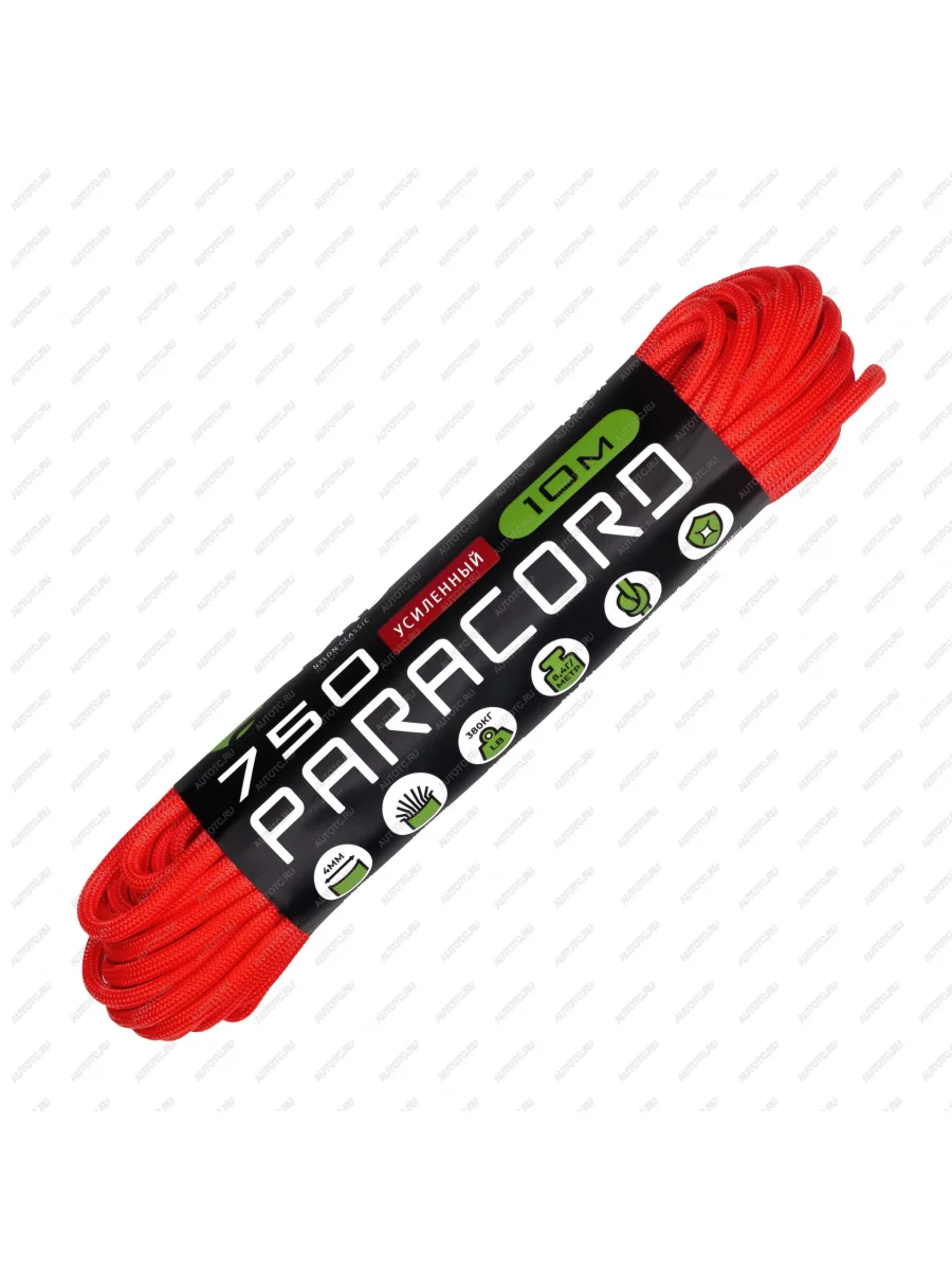 Паракорд 750 CORD nylon 10м (neon orange) CORD 750.n10.n.or  с доставкой в г. Керчь