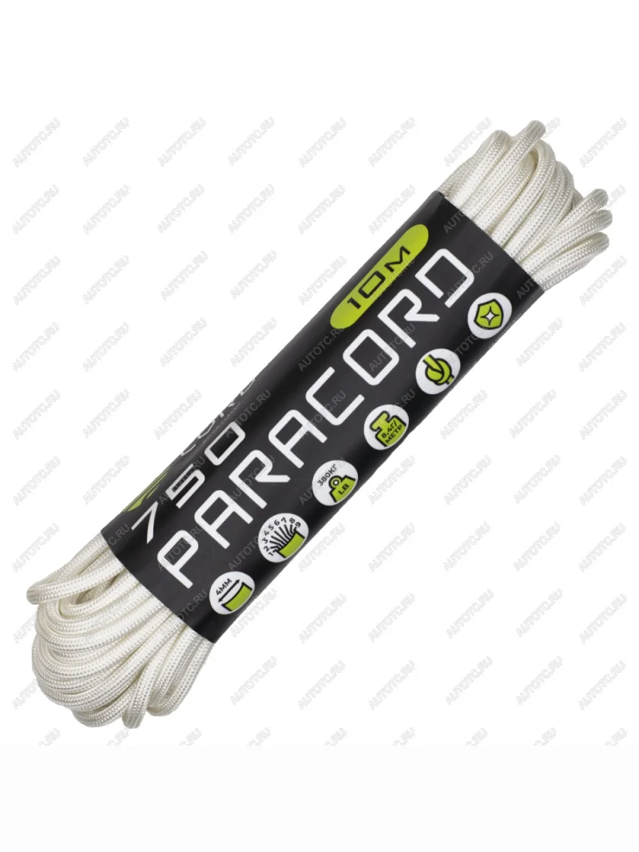 Паракорд 750 CORD nylon 10м (white) CORD 750.n10.w  с доставкой в г. Керчь