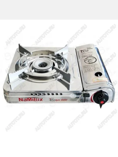 Плита газовая NaMilux NA-3915AS (199AS2W) (с переходником), цанговыйбытовой баллон NaMilux na-3915as-(199as-2w)