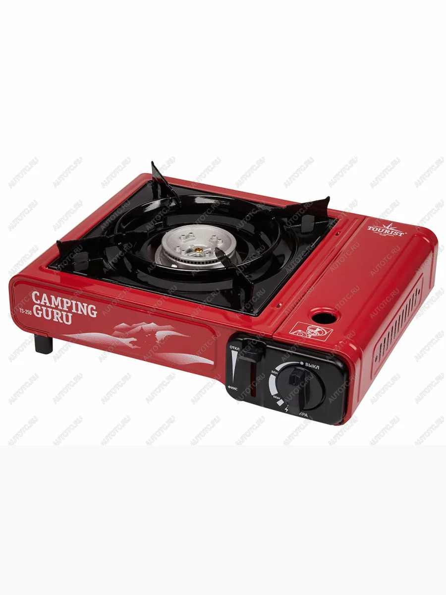 Плита газовая TOURIST CAMPING GURU, портативная, в кейсе TOURIST ts-250  с доставкой в г. Керчь