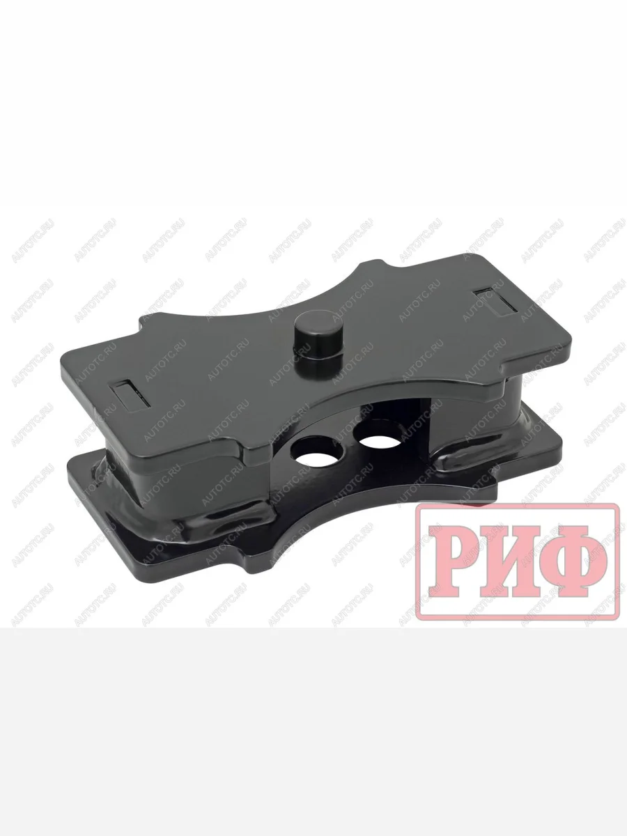 Проставка РИФ рессора-мост H=40 мм (отв.14,5 мм, ось13 мм) РИФ prm-d13-40  с доставкой в г. Керчь