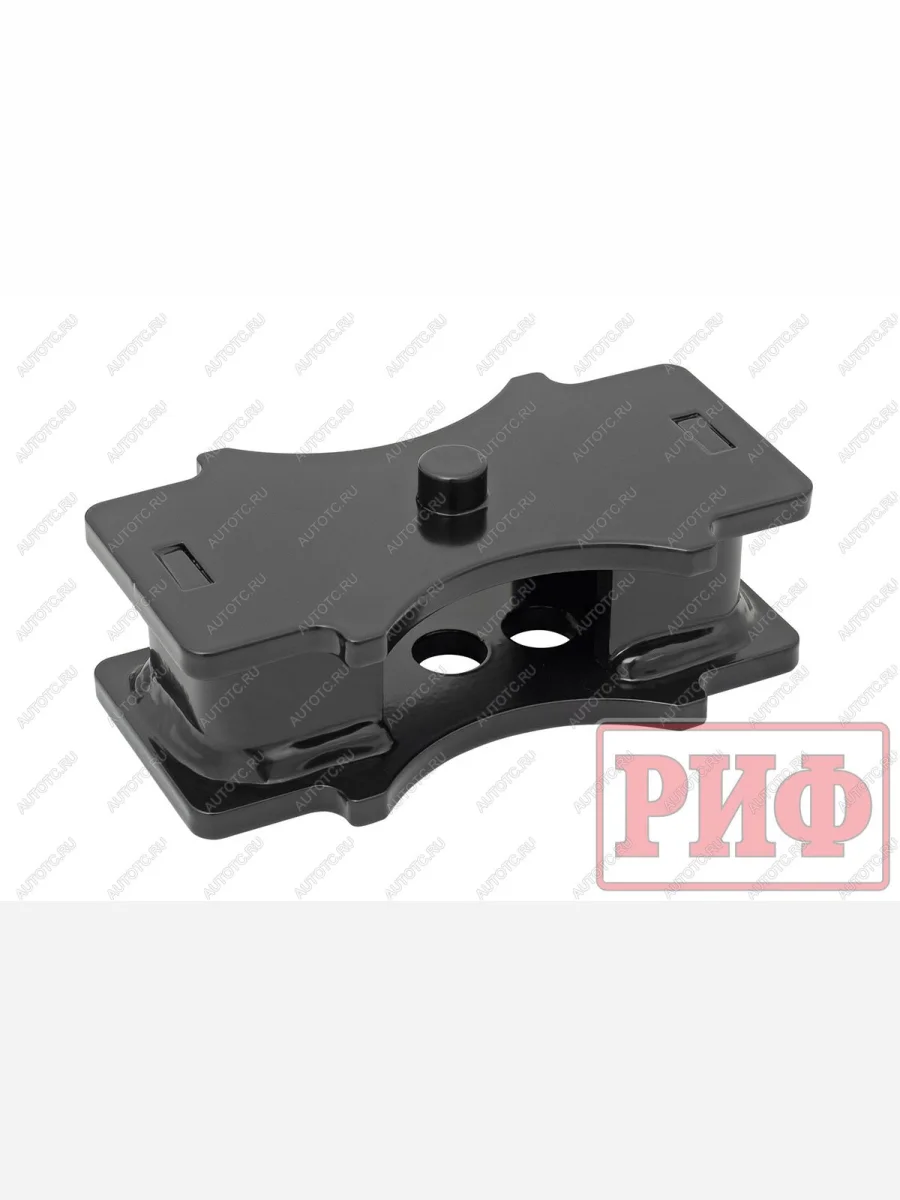 Проставка РИФ рессора-мост H=50 мм (отв.14,5 мм, ось 13 мм) РИФ prm-d13-50  с доставкой в г. Керчь