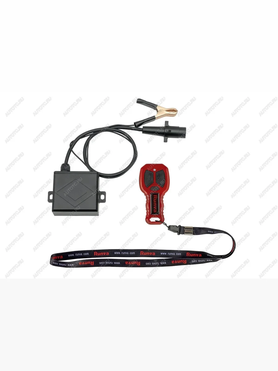 Пульт дистанционный блока управления RUNVA 12-24V для лебедок серии EWX (6000-12500 lbs) RUNVA w2  в Воронеже Воронежской области