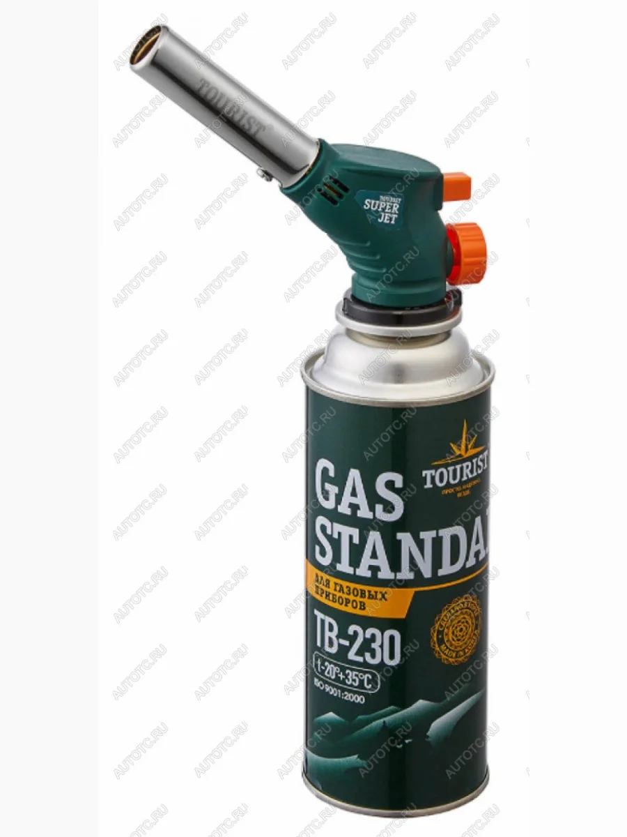 Резак газовый TOURIST SUPER JET, с пьезоподжигом TOURIST tt-600  с доставкой в г. Керчь