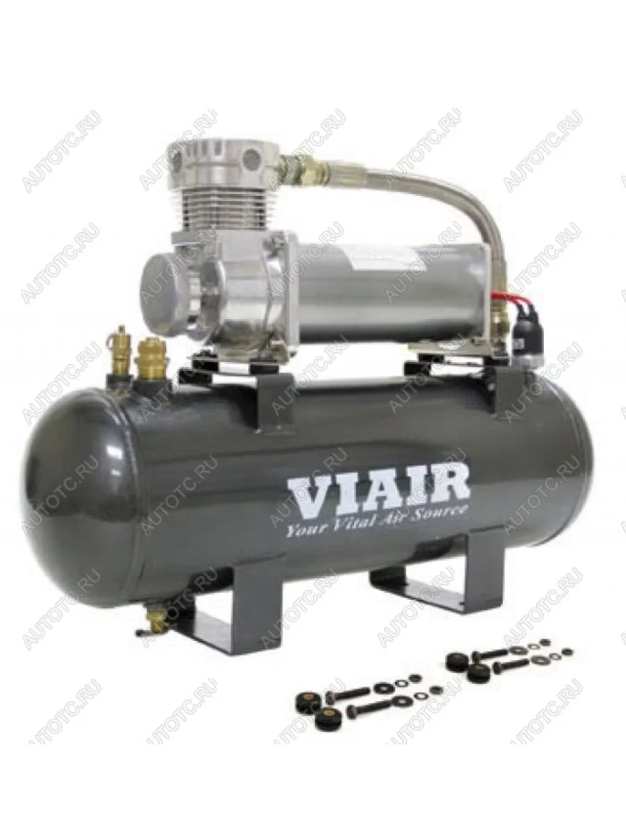 Ресивер 7,5 л в сборе с компрессором 480С 55% при 15 атм 100% при 9 атм VIAIR 20008  с доставкой в г. Керчь
