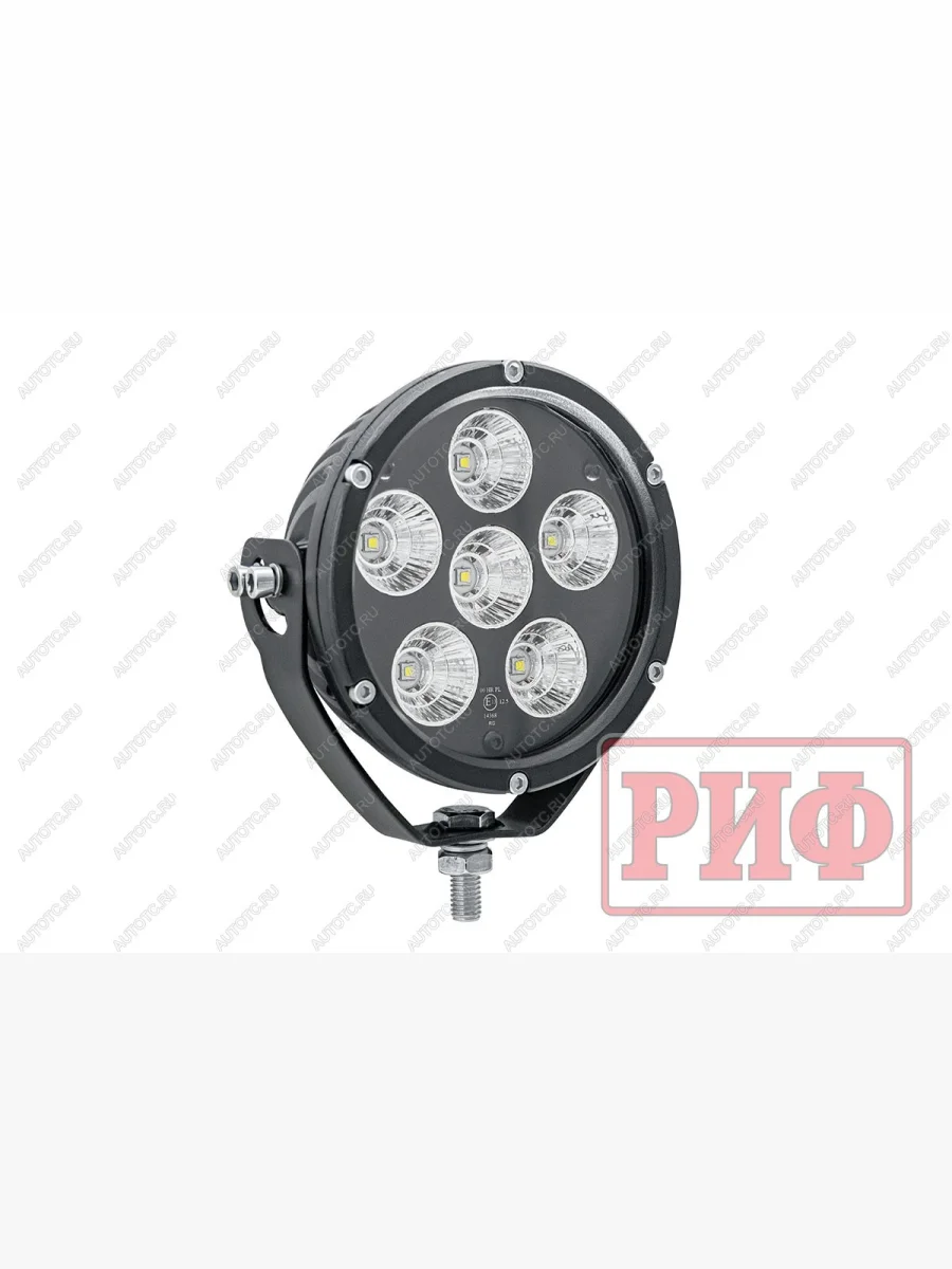Светодиодная фара водительского света РИФ 127 мм 60W РИФ b0103f  с доставкой в г. Керчь