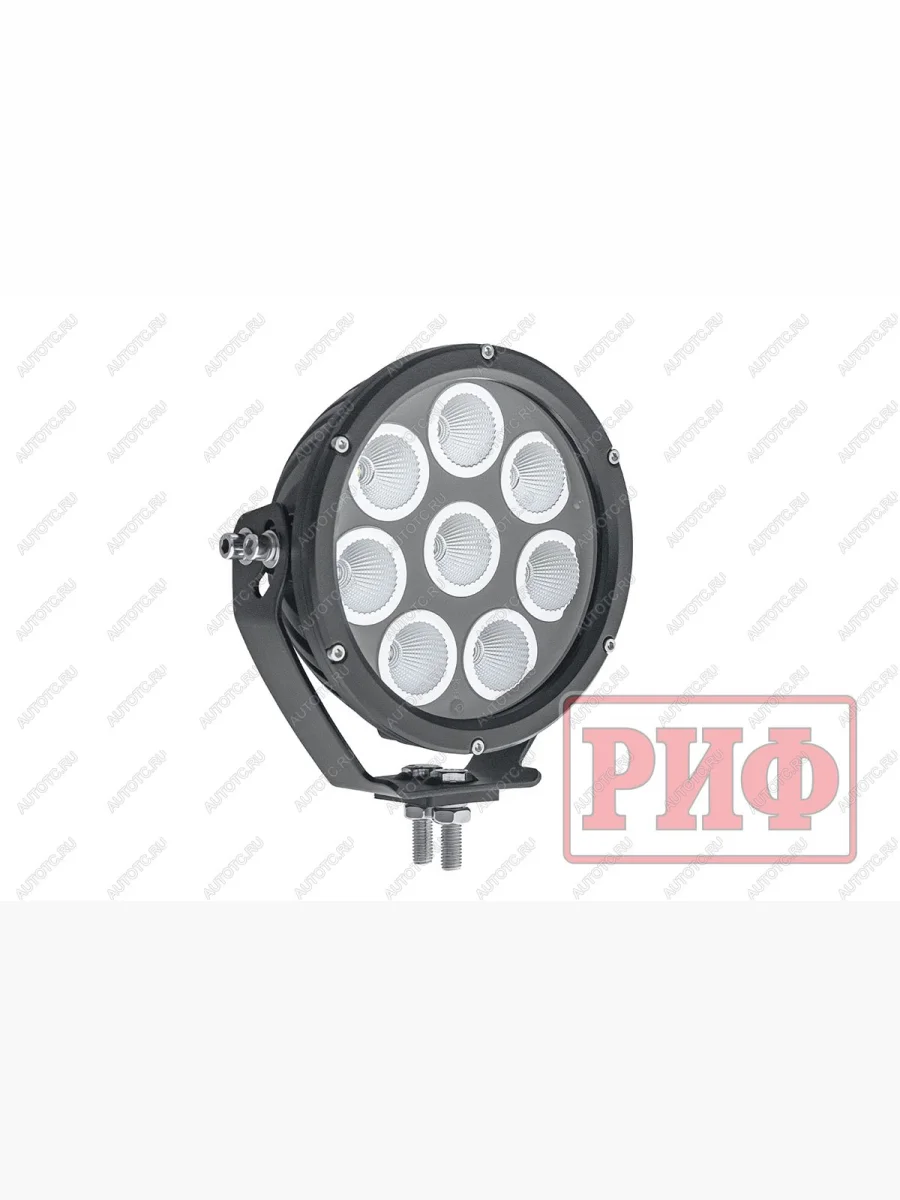 Светодиодная фара водительского света РИФ 180 мм 80W РИФ b0104f  В Кинешме Ивановской области